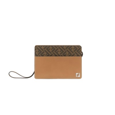 FENDI FF MEN'S NATURAL BAGS 7N0145AFF2F1M6E (24*17*6cm) 